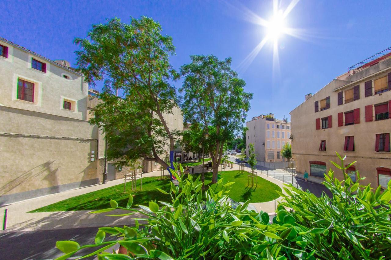Retromirabeau "Le Raspail" - 65M2 Avec Vue - 2 Chambres - 4 Pers - Cours Mirabeau Halles Gare - Emplacement Top - Cheques Vacances Connect Narbonne Bagian luar foto